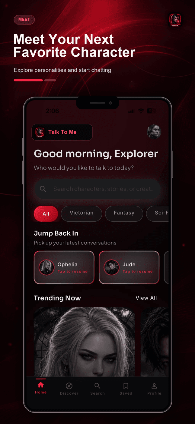 Talk To Me screenshot 1
